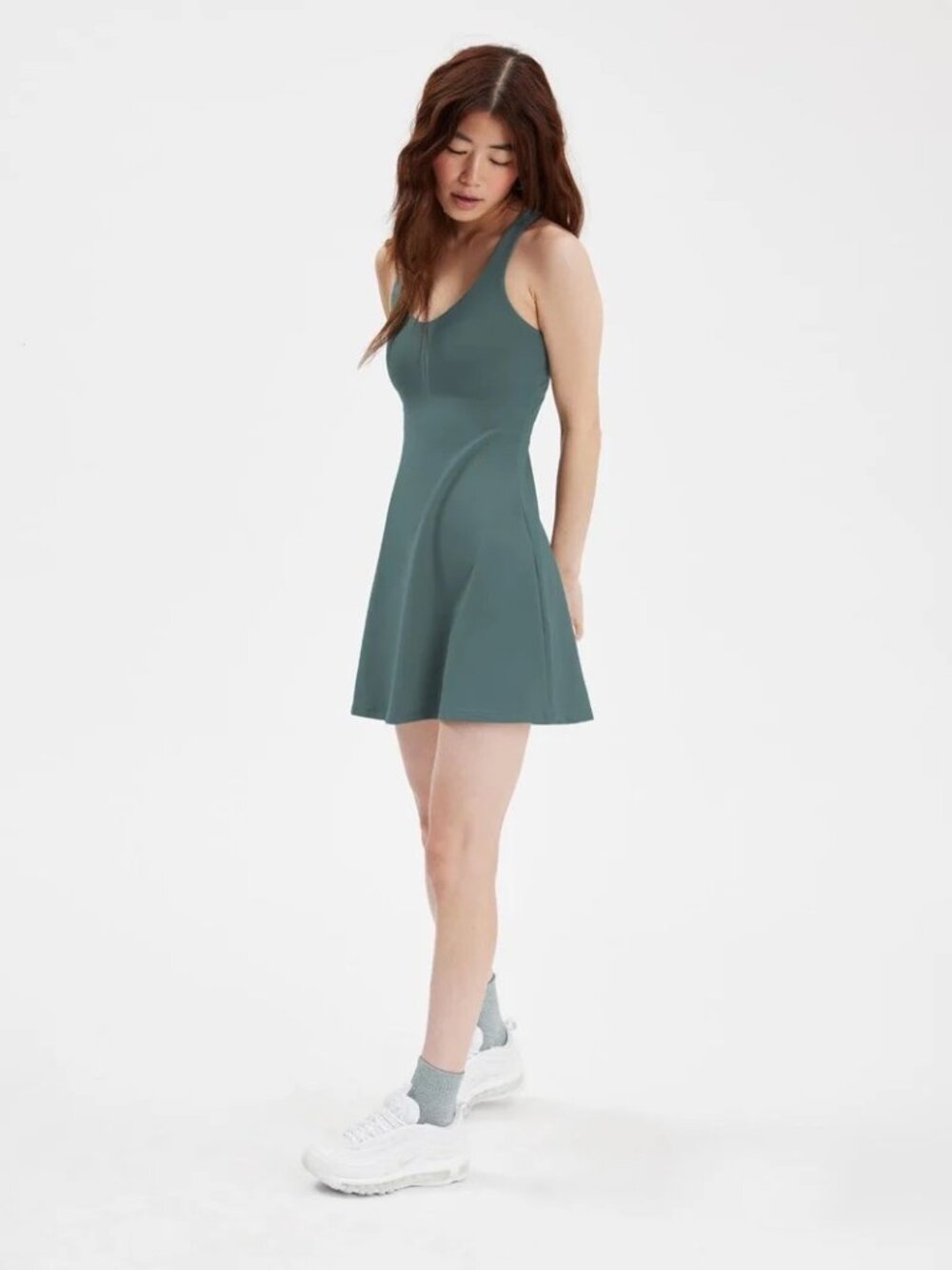 Girlfriend Collective Alpine Lola Dress Small NWT